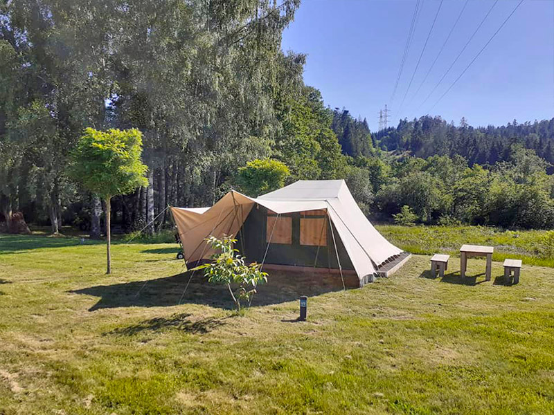 Huur Tenten Camping Les Trexons