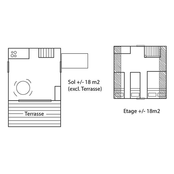 Hébergement insolite Vosges – Camping Les Trexons, France